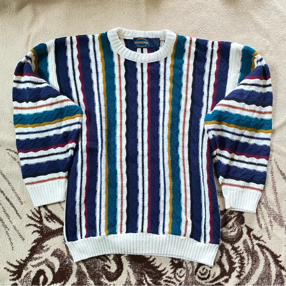 100% Acrylic Coogi Style Sweater